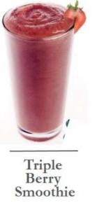 Barfresh Triple Berry Smoothie Packet 11.1 oz (PACK OF 24)