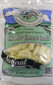 Ellsworth Creamery Ref White Cheddar Cheese Curd 16 oz (PACK OF 8)