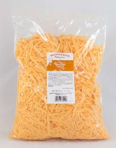 Bongards Yellow Cheese Cheddar Feather Shred 5 lbs (PACK OF 4)