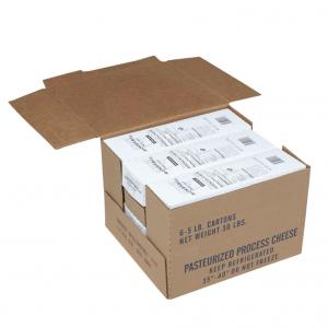 Bongards Yellow Cheese Super Melt Processed American Loaf 5 lbs (PACK OF 6)