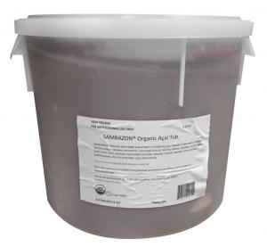 Sambazon Organic Acai Dispenser Tub, 3.2 Gallon - 1 each.