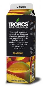 Tropics Mango Drink Mix, 32 Ounce - 12 per case.