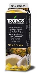 Tropics Pina Colada Drink Mix, 32 Ounce - 12 per case.