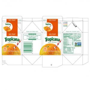 Pepsico Tropicana Pure Premium Original Orange Juice, 6 Ounce - 48 per case.