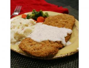 Kings Command Foods Southern Style Raw Chicken Fried Steak (11 Oz, 15 Pack)