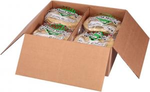 Kronos Frozen Flat Bread Original Halal Naan Pita, 8 inch Tandoori - 96 per case.