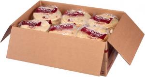 Kronos Frozen Perfect Pita, 6 inch - 120 per case.
