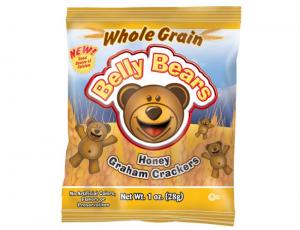 J & J Mrs GoodCookie Belly Bear Honey Graham Cookies (1 Oz, 200 Per Case)