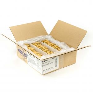 Best Maid Thaw and Serve Chocolate Chip Cookie with M and MS, 1 Ounce - 72 per case.