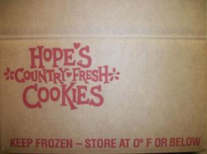 Hopes Cookies Gourmet Harvest 100% Butter Cookie Dough (3 OZ, 106 Per Case)