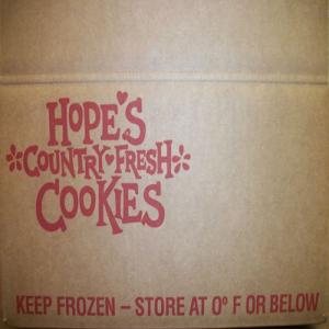 Hopes Cookies Homestyle Chocolate Chip Cookie Dough, 1.5 Ounce1 each.