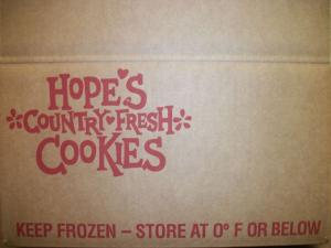 Hopes Cookies Homestyle Chocolate Chip Cookie Dough, 2.5 Ounce - 128 per case.