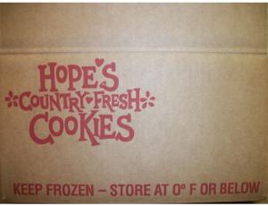 Hopes Gourmet All Butter Chocolate Chip Cookie Dough (1.5 Oz, Pack Of 213)