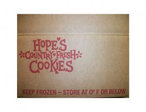 Hopes Homestyle Double Chocolate Chunk Cookie Dough, 1.0 Ounce - 320 per case.