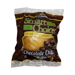Smart Choice Chocolate Chip Muffins, Bulk Size Case (3.6 Oz, 48 Per Case)