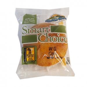 Smart Choice Whole Grain Corn Muffins, 2 Ounce - 96 per case.