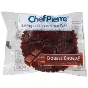 Chef Pierre Double Chocolate Chunk Muffin (4.75 Oz, 24 Per Case)