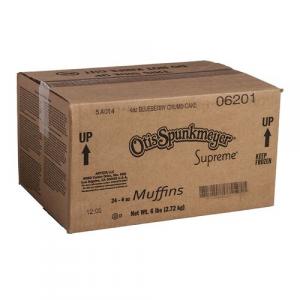 Otis Spunkmeyer Blueberry Crumb Cake Supreme Muffin (4 OZ, 24 Per Case)