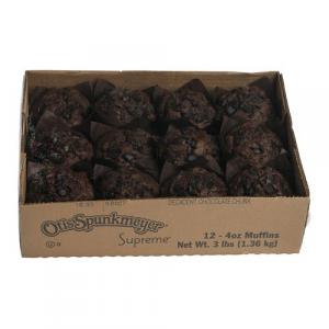 Otis Spunkmeyer Decadent Chocolate Chunk Supreme Muffin (4 Oz, Pack Of 24)