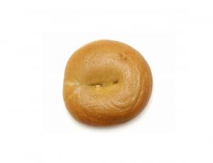 Aesops Bagels Sliced Plain Bagel, 4 Ounce - 72 per case.