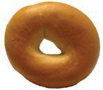 Burry Bagel 51 Percent Whole Grain Plain, Thaw & Serve, Sliced (3 OZ, 72/Case)