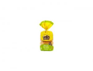 Udis Whole Grain Bagel, 13.9 Ounce - 8 per case.