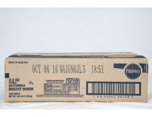 General Mills Pillsbury Unbaked Buttermilk Biscuit Dough (2.2 Oz, 120 Per Case)