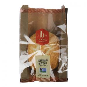 Labrea Bakery Round Rosemary Olive Oil Bread (14.5 Oz, 12 Per Case)