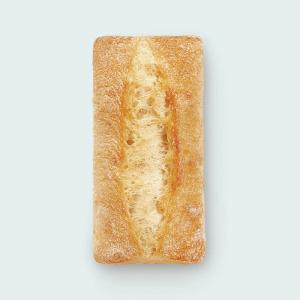 Boulart Original Sliced Ciabatta Sandwich Bun - 48 per case.