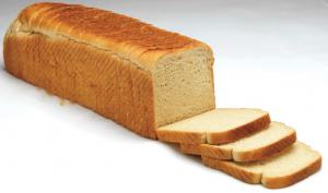 Flower Foods White Whole Grain Pullman Style Bread, 24 Ounce - 10 per case.