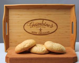Gambinos Muffuletta Bread, Whole Grain Backed, 5 Inch, 48 Per Case