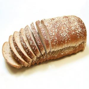 Rotellas 100 Precent Whole Wheat Bread Loaf, Oat Topping, 11 Inch, 6 Per Case
