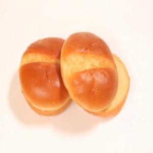 Rotella'S 3.5 Inch Frozen Brioche Split Top Bun (2.66 OZ, 48 Per Case)