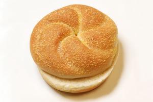 Rotellas Kaiser Corn Meal Dusted Hamburger Bun, 4 Inch (2.88 OZ, 96 Per Case)