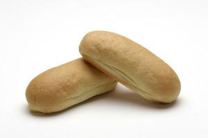 Rotellas Sliced Six Brat Bun, 5.5 inch Length - 54 per case.
