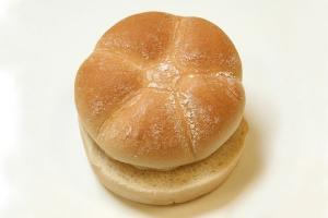 Rotellas Specialty 4.25 Inch Potato Rosette Hamburger Bun (3.10 OZ, 48 Per Case)
