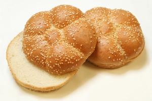 Rotella'S Italian Bakery 4.25 Inch Rosette Hamburger Bun (2.88 OZ, 48 Per Case)