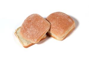 Rotellas Square Sliced Ciabatta, 3 3/4 Inch (2.40 OZ, 12/Pack, 5 Packs/Case)