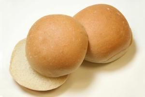 Rotellas Frozen White Hamburger Bun, 4.5 Inch (3.10 OZ, 48 Per Case)