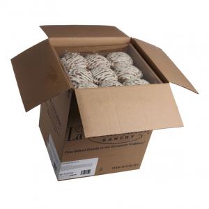 Pennant Foods Thaw and Sell Cream Cheese Iced Cinnamon Roll, 6 Ounce - 45 per case.