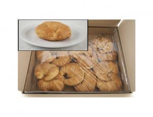 General Mills Pillsbury Baked Curved Sliced Croissant, 3 Ounce - 48 per case.