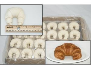 General Mills Pillsbury Butter Curved Croissant, 3.25 Ounce -- 1