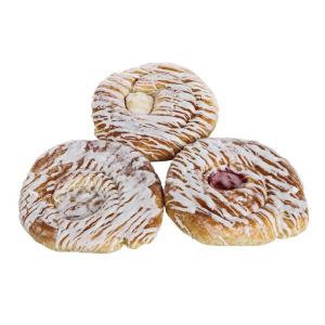 Pennant Apple Cheese Raspberry Danish, 2.75 Ounce - 24 per case.