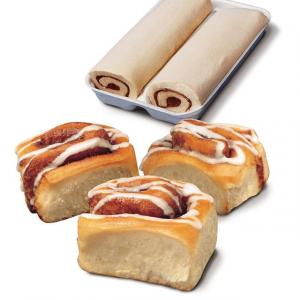 Bridgford Foods Logs Cinnamon Roll Dough, 0 G Trans Fat (16 OZ, 24 Per Case)