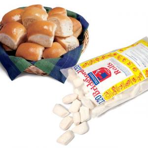 Bridgford Foods Parker House White Yeast Roll Dough (1 OZ, 240 Per Case)