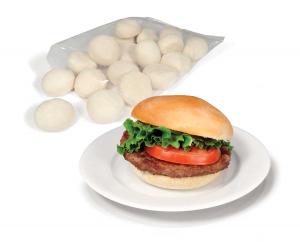Bridgford White Bun Dough Piece, Bulk Size Case (84 Pieces Per Pack, 1 Pack)