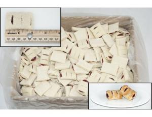 General Mills Pillsbury Cherry-Sugared Puff Pastry Dough - Strud