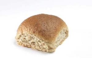 European Bakers 100 Percent Whole Wheat Dinner Roll, 1.1 Ounce - 24 per pack - 8 packs per case.