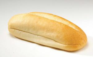 Flowers Foods European Bakers Hinged Sliced White Sub, 7 inch -