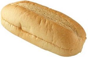 Flowers Foods Sliced Whole Grain Hoagie Bun, 17 Ounce - 72 per case.